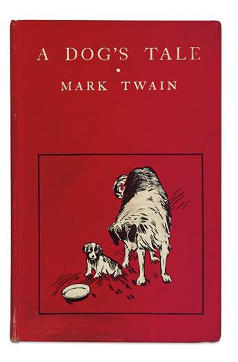 TWAIN, MARK. A Dogs Tale.